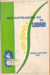 Mga Katitikanong Ani sa LUDABI.  Hunta sa Kapangulohan.