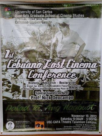 1st Cebuano Lost Cinema Conference