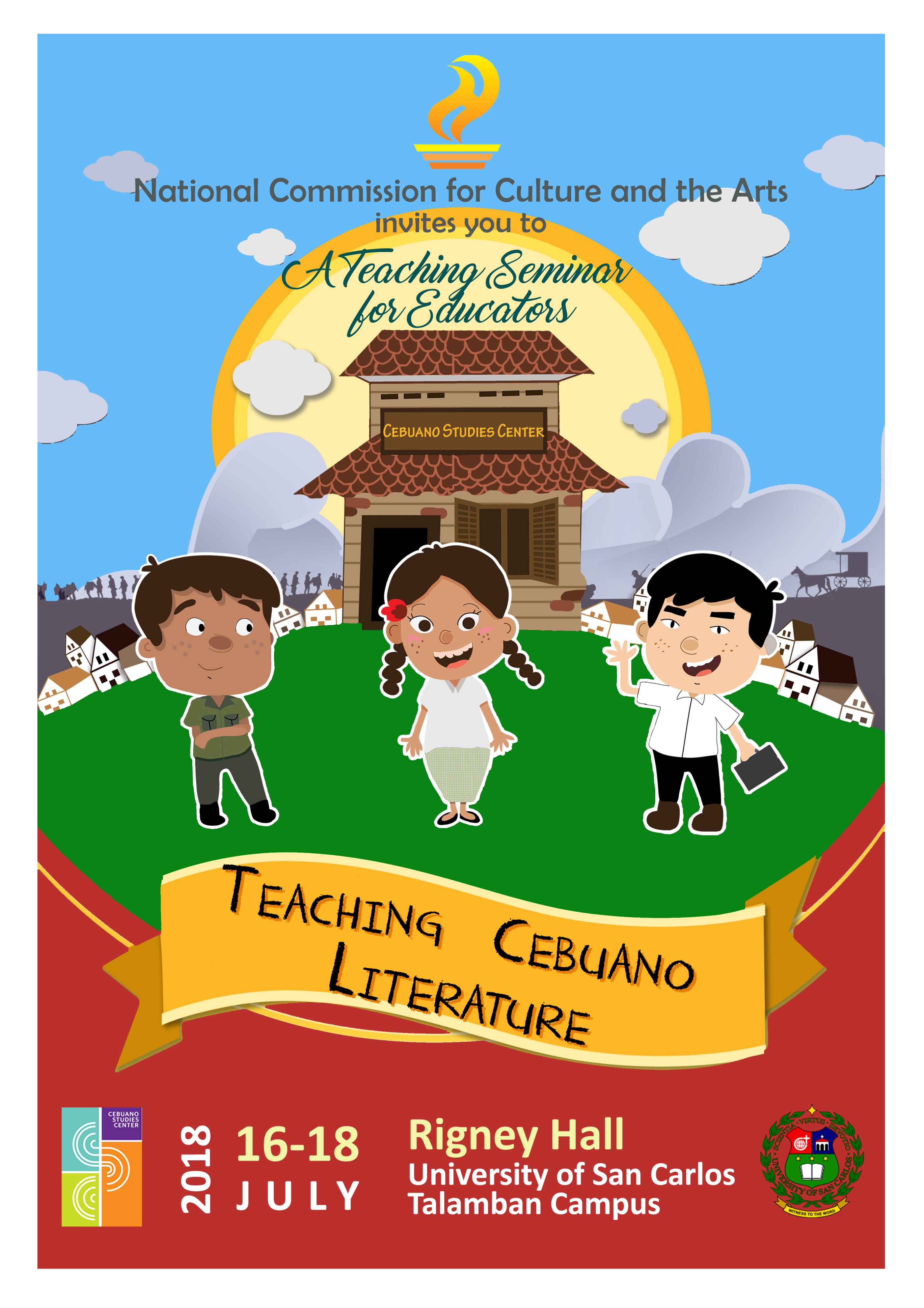 Teaching Cebuano Lit poster