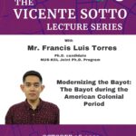 Vicente Sotto Lecture 2023 October